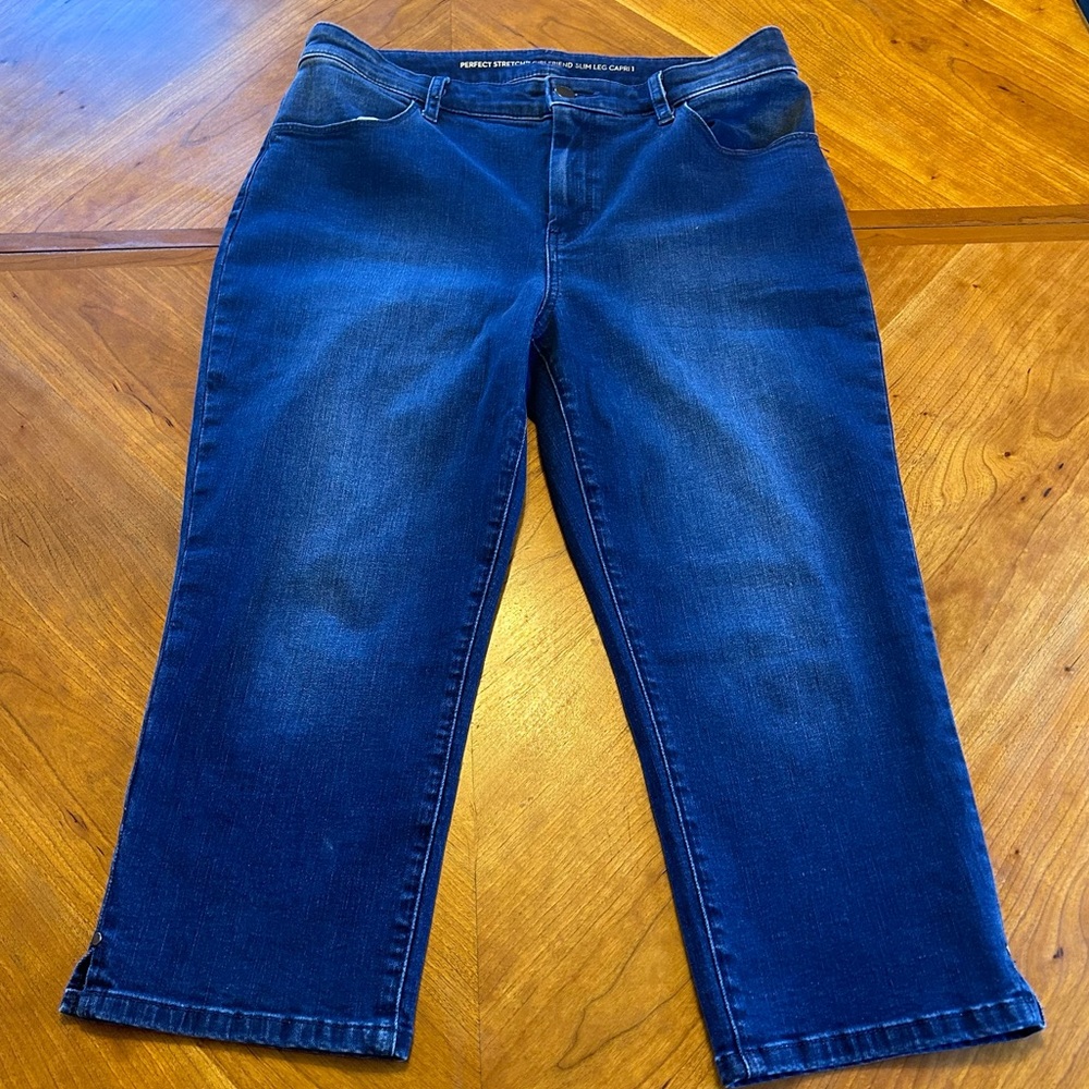 Chico’s “Girlfriend” Slim Leg Capri